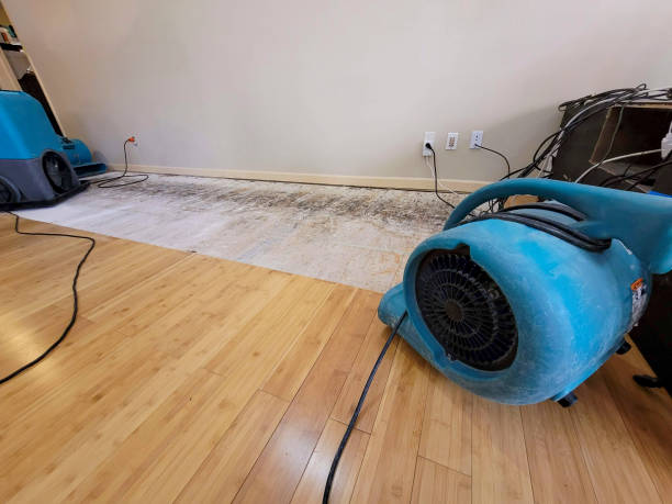 Professional Water Extraction technician working in Carey, ID